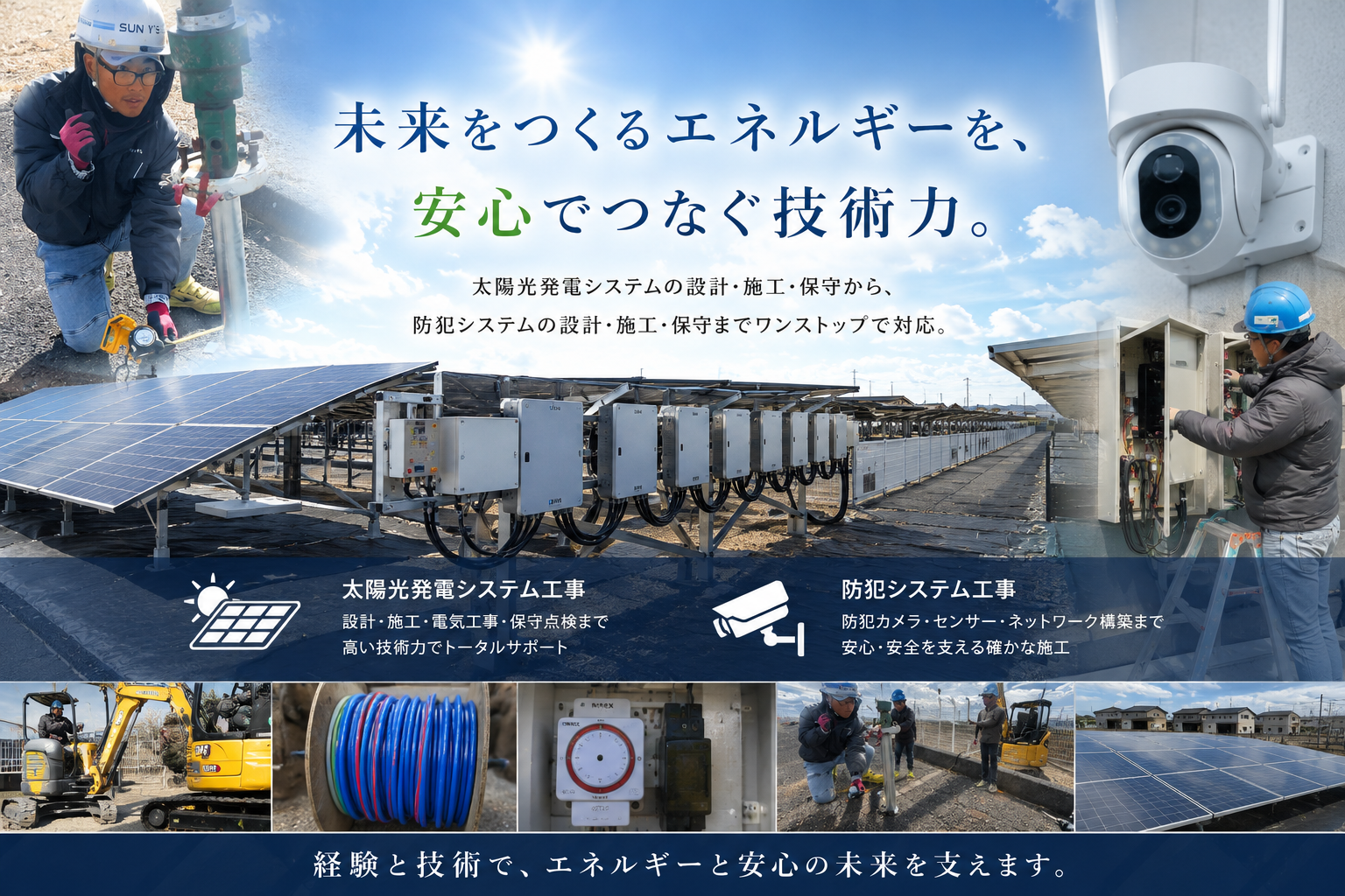 株式会社令明 - 太陽光発電・防犯システム ワンストップ